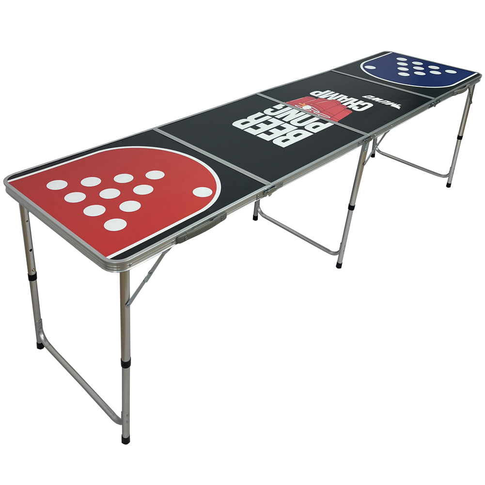 MUWO Champ Bierpong Tisch Set mit 22 Bechern