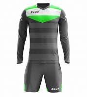 Zeus Argo Torwart Set Langarm Trikot mit Shorts grau