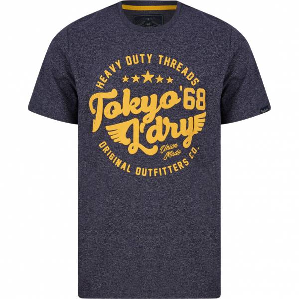 Tokyo Laundry Pitcher Hommes T-shirt 1C18176 Navy Meule