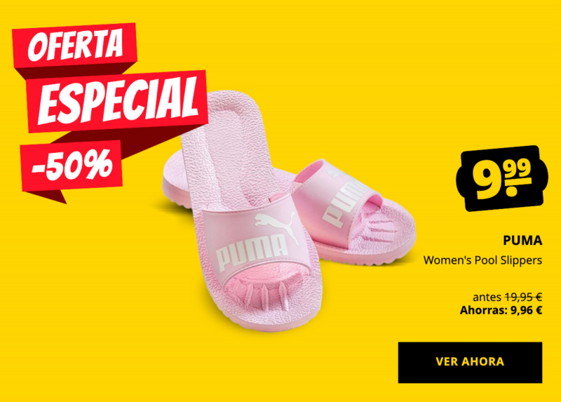 PUMA Women's Pool Slippers solo 9,99 €