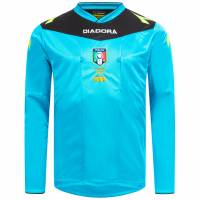 Italia AIA Match Diadora Hombre Camiseta de árbitro de manga larga 102.161946-65098
