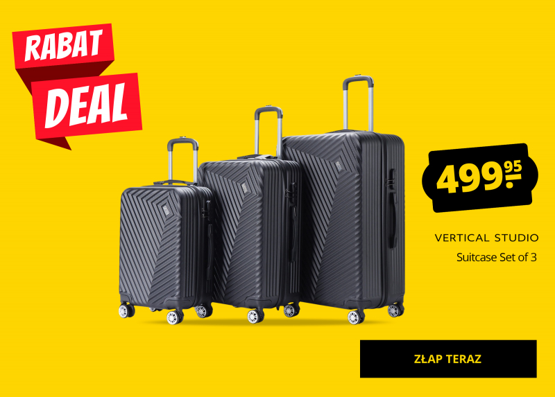VERTICAL STUDIO Suitcase Set of 3 tylko 499,95 zł!