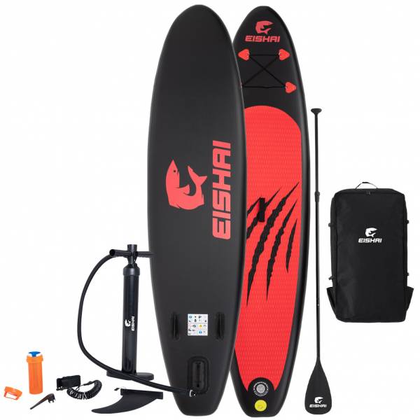 EISHAI Sharkbite Stand Up Paddle Board Deska SUP czerwony