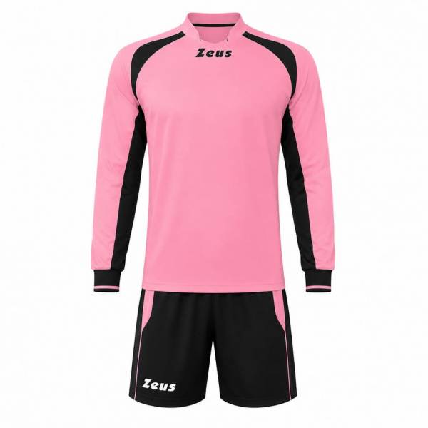 Zeus Kit Pippo Voetbaltenue + Short 2-delig roze/zwart
