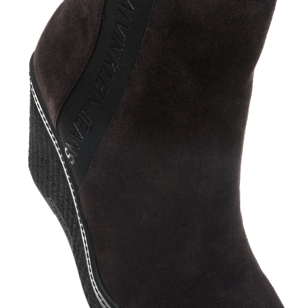 calvin klein wedge ankle strap