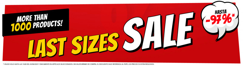 últimas tallas sale