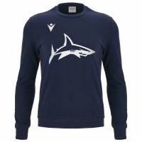 Sale Sharks Rugby macron Mężczyźni Bluza w stylu casual 70001588
