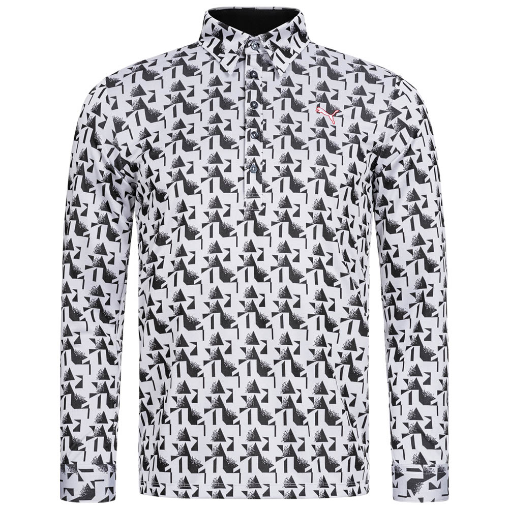 puma long sleeve golf shirts