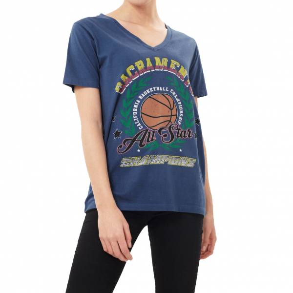 BRAVE SOUL Sacrament Mujer Camiseta LTS-497SACRAMENTO VAQUERO