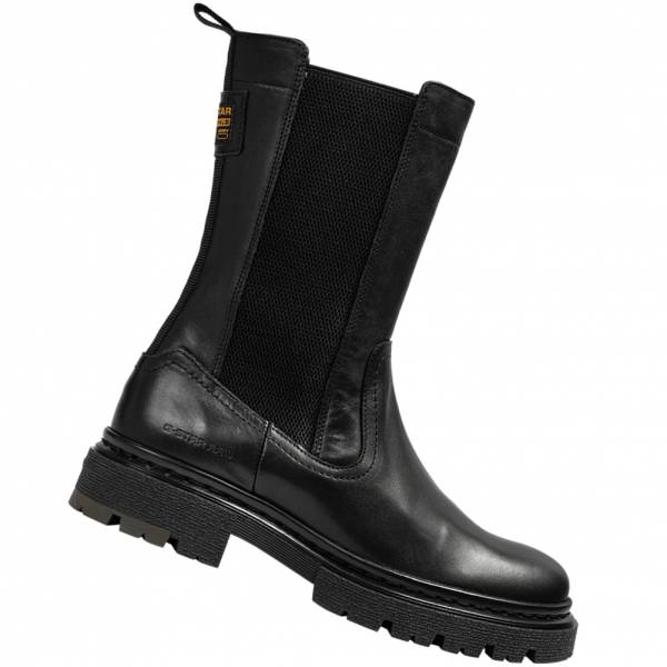 G-STAR RAW KAFEY High Damen Leder Stiefel 2141 021804 BLK