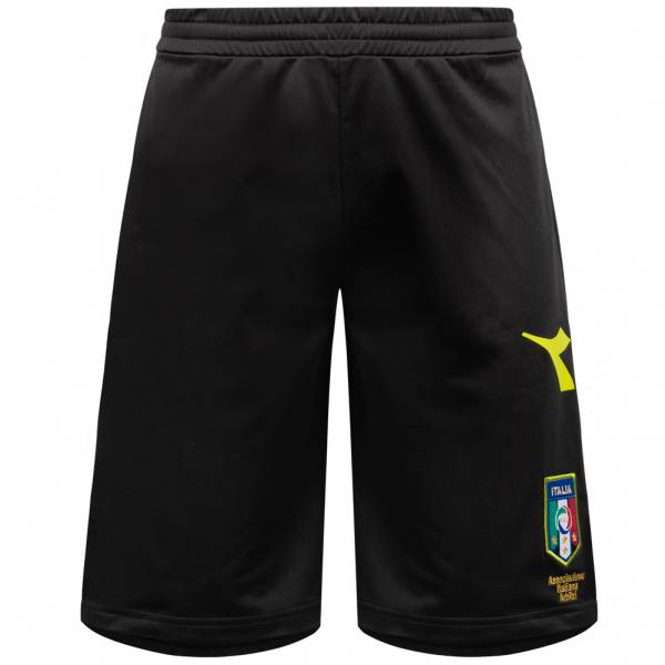 Italia AIA Diadora Uomo Bermuda da arbitro per l&#039;allenamento 102.172521-80013