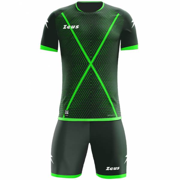 Zeus Icon Teamwear Set Maglia con pantaloncini verde verde neon