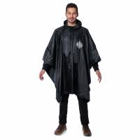 GOGLAND® Monsun Poncho de lluvia negro