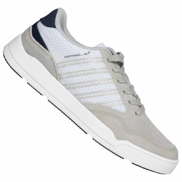 BASILE Blanc Hommes Sneakers BAM91770553