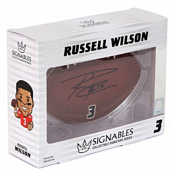 Denver Broncos Russell Wilson #3 NFL Oggetto da collezione 17,8 cm 850032256582
