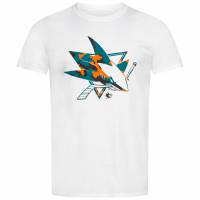 San Jose Sharks NHL Fanatics Mężczyźni T-shirt 2595001-013909