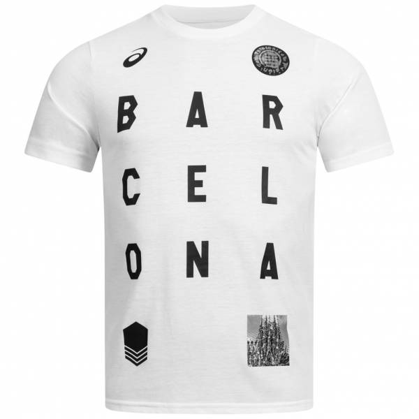 envidia agenda Transformador ASICS Barcelona City Hombre Camiseta 2033A108-100 | deporte-outlet.es