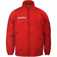 Legea Italia Teamwear Chubasquero rojo