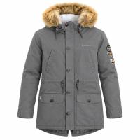 Lambretta Sherpa Lined Parka Uomo Giacca invernale SS6252-FERRO