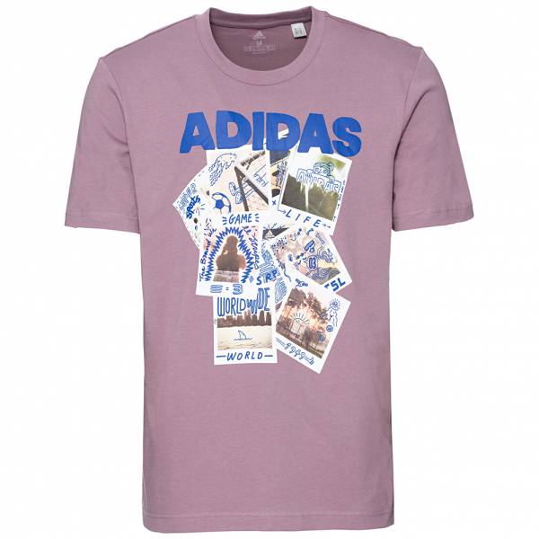 Adidas Doodle Photos Heren T-shirt FN1718