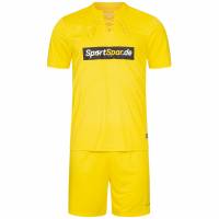 Zeus x Sportspar.de Legend Voetbaltenue Shirt met short geel