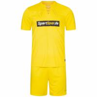 Zeus x Sportspar.de Legend Football Kit Jersey with Shorts yellow