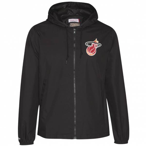 Mitchell & Ness Heat de Miami NBA Hommes Coupe-Vent FLZPMG18045-MHEBLCK