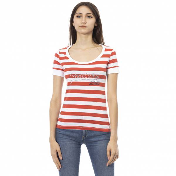 TRUSSARDI Action Mujer Camiseta Rojo 2BT10135