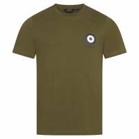 BEN SHERMAN Chest Target Hombre Camiseta 0076261N-CAQUI