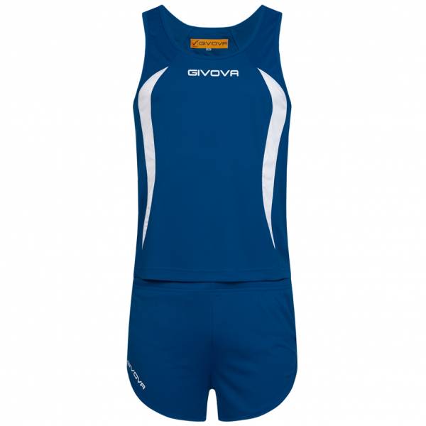 Givova Kit Boston Ensemble d'athlétisme Haut sans manches avec short KITA02-0203