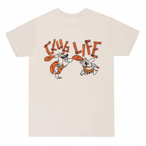 De Flintstones De Flintstones Club Life Heren T-shirt FLI06408TSC