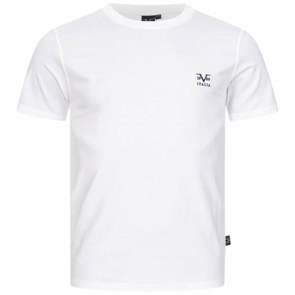 19V69 Versace 1969 Basic Herren T-Shirt VI20SS0007A weiß