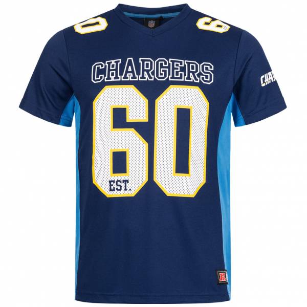 Chargers de Los Angeles Majestic Athletic Moro NFL Hommes Maillot LAZMOROMESH