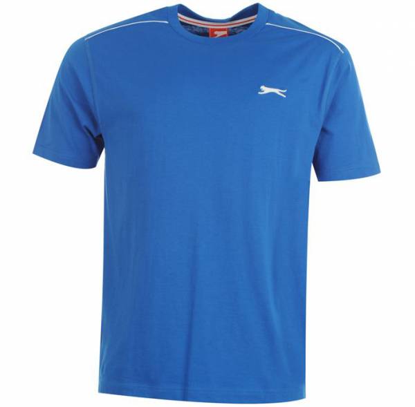 Slazenger Herren Rundhals T-Shirt blau