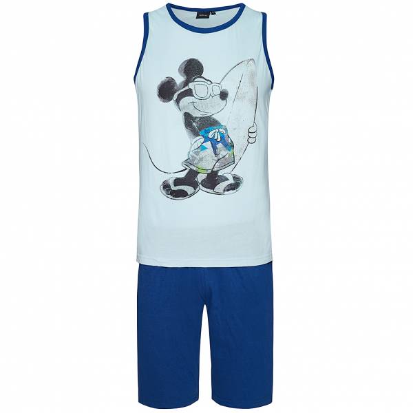 Mickey Mouse Disney Hommes Pyjama ET3547-bleu