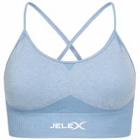 JELEX Angelina Women Fitness Sports Bra blue