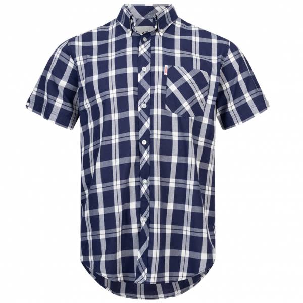 BRUTUS JEANS Chemise à manches courtes 10004 Navy Chèque