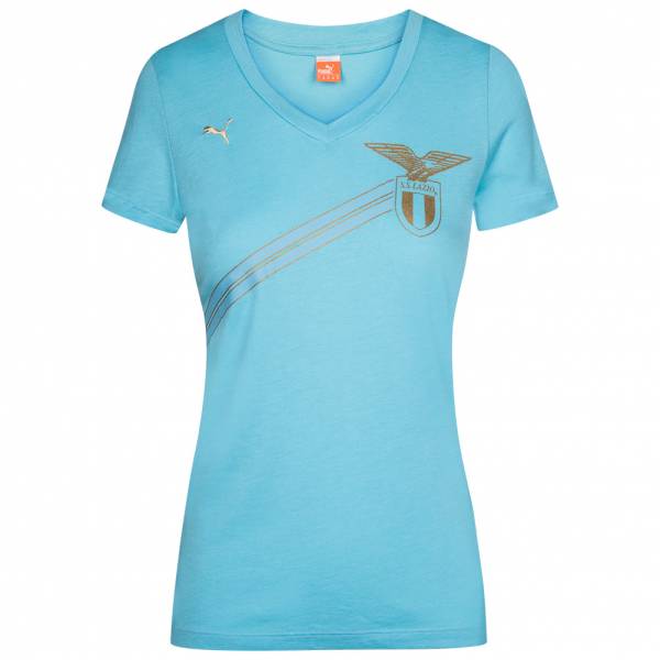 Lazio Rom PUMA Damen V-Neck Fan T-Shirt 741776-01