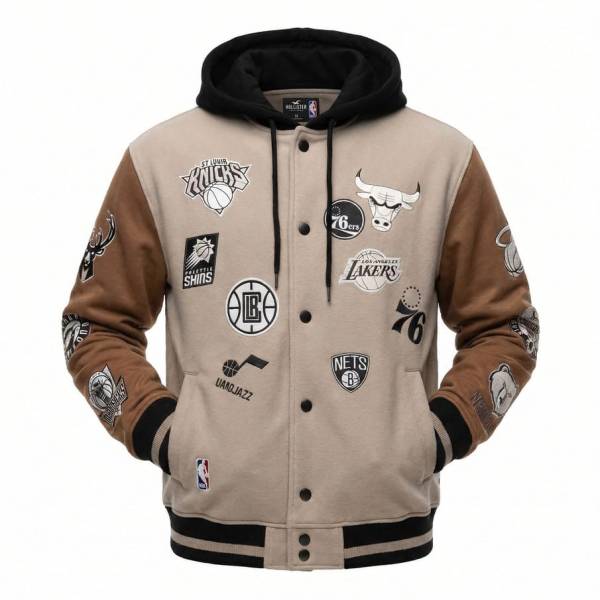 Hollister x NBA All Team Collab Uomo Giacca college 322-222-0804-405