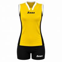 Zeus Kit Ioly Damen Trikot + Shorts giallo/nero/bianco