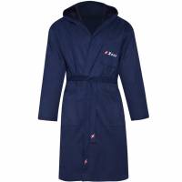 Zeus Unisex Microfiber Bathrobe navy