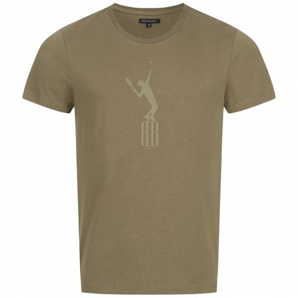 BORIS BECKER Bat Herren Premium T-Shirt 21WBBMTST00001-KHAKI