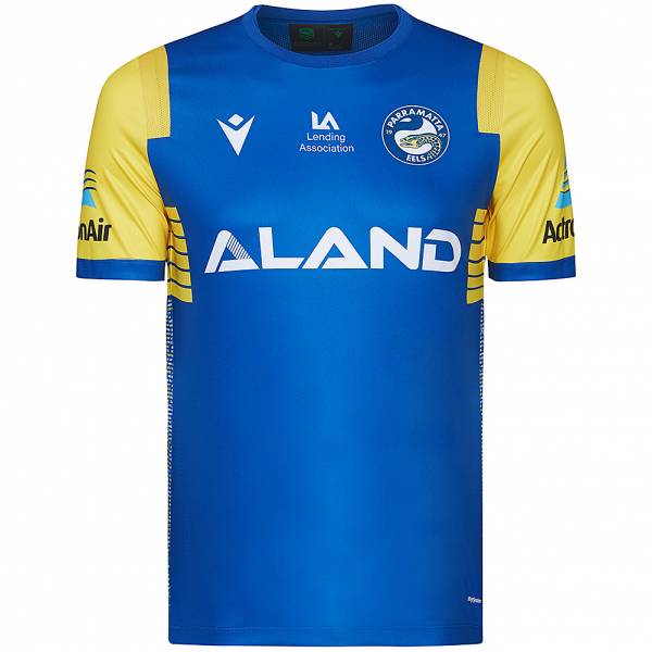 Parramatta Eels macron Heren Trainingsshirt 58130199 blauw 2XL