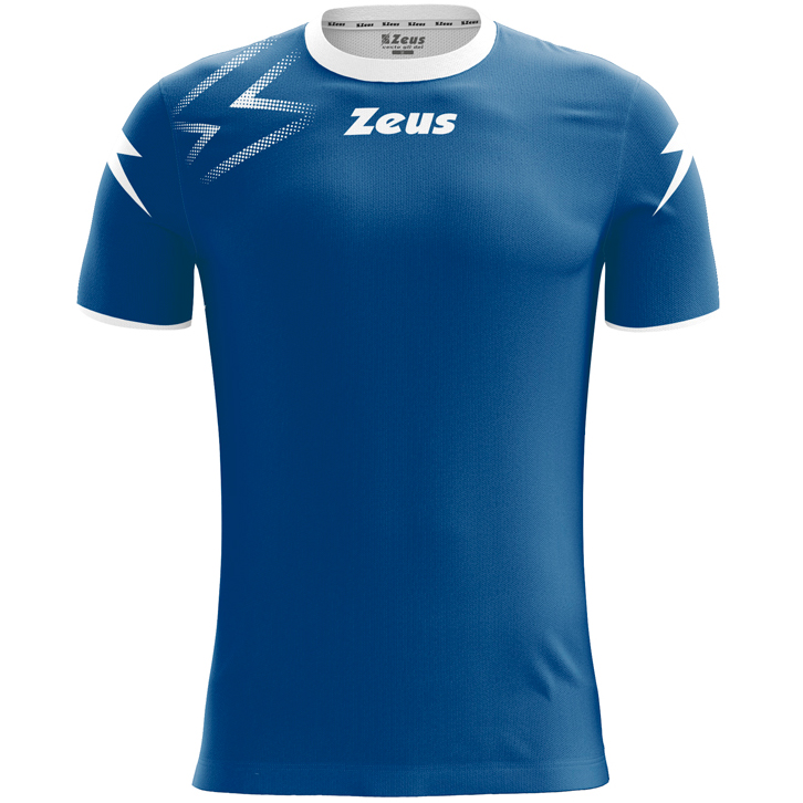 De - Maglietta Uomo Blu Royal XXXL - 100% Cotone Manica Corta