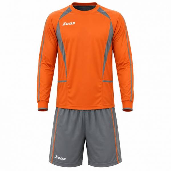 Zeus Kit Brazil Uomo Kit da calcio 2 pezzi arancio/grigio