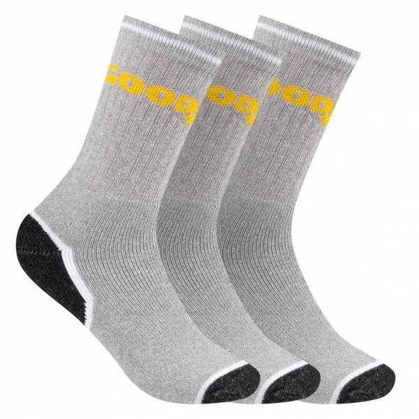 GOODYEAR &quot;Heavy Duty&quot; work socks 3 Pairs grey GY-3015-7708-04