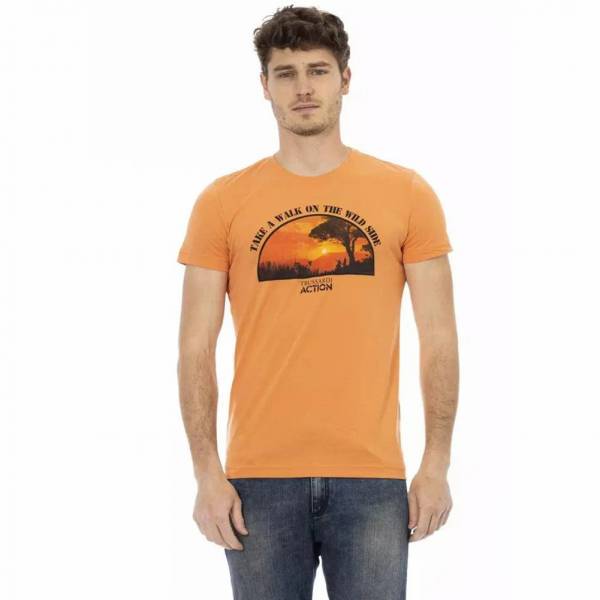 TRUSSARDI Action Men Wild Side T-shirt Orange 2AT03B083