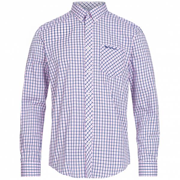 BEN SHERMAN Hommes Chemise à manches longues 0062088-510 rose