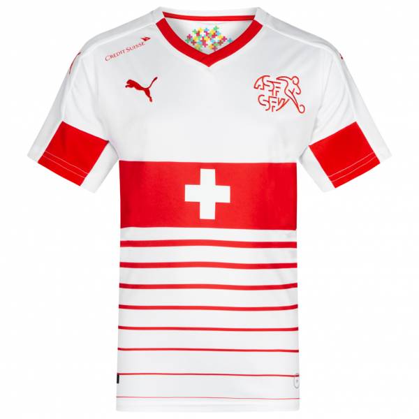 Schweiz PUMA Kinder Auswärts Trikot 748748-02