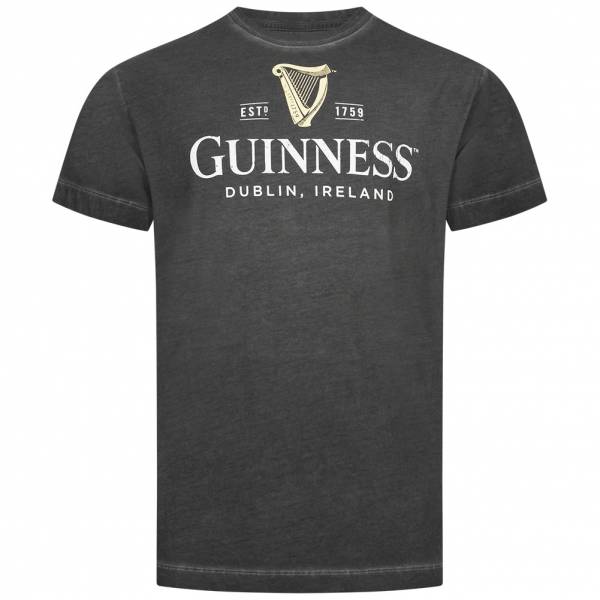 GUINNESS Harp Vintage Hommes T-shirt POMTS154WBK